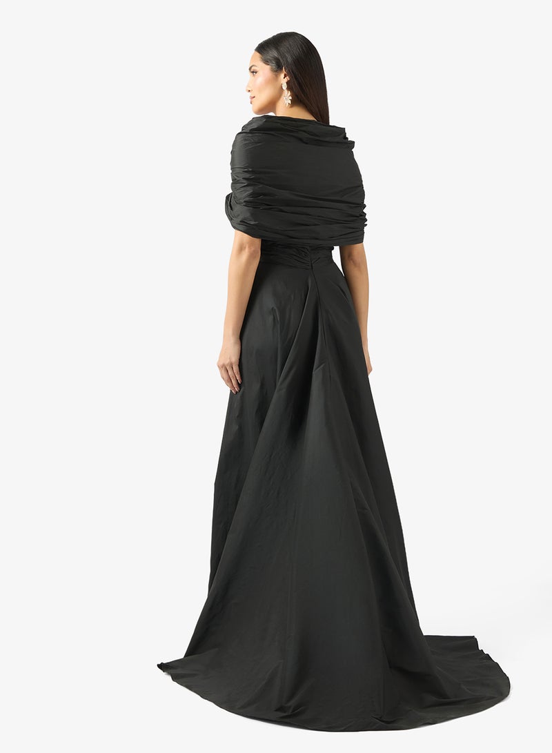 Namshi x Off-Shoulder Evening Dress - Image 2