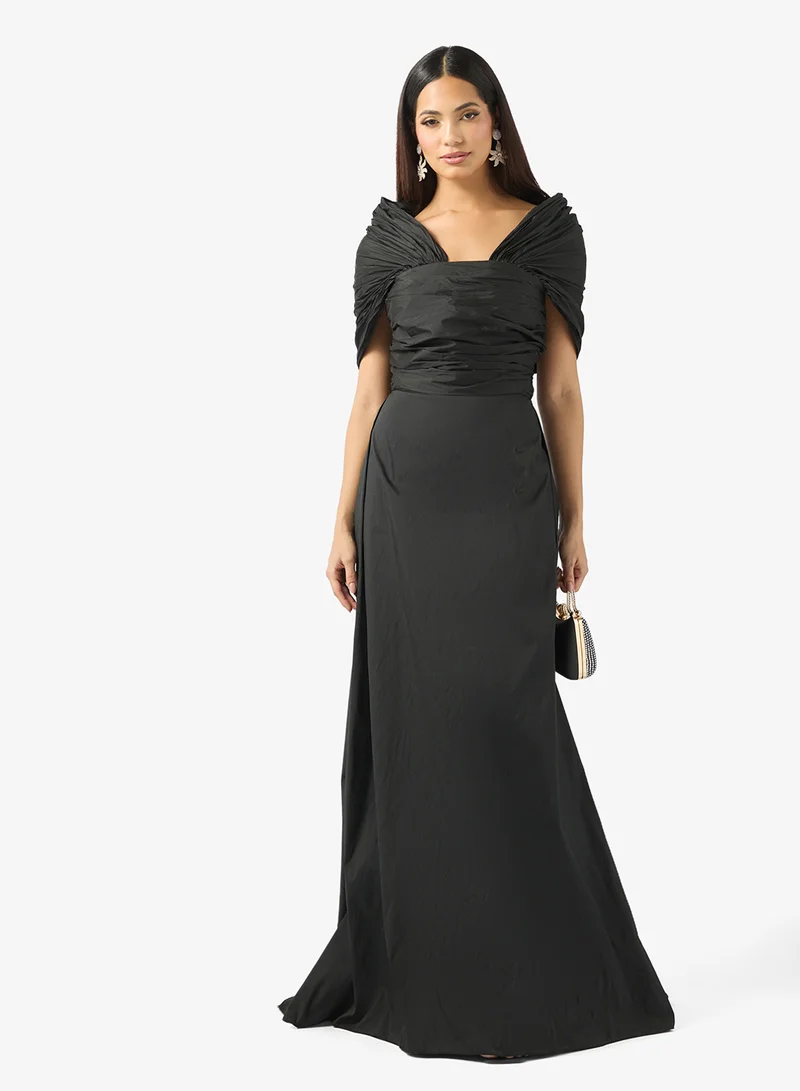 Namshi x  Off-Shoulder Evening Dress for Women | Best Price UAE
