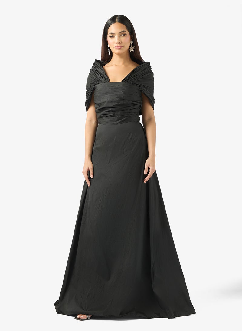 Namshi x Off-Shoulder Evening Dress - Image 1