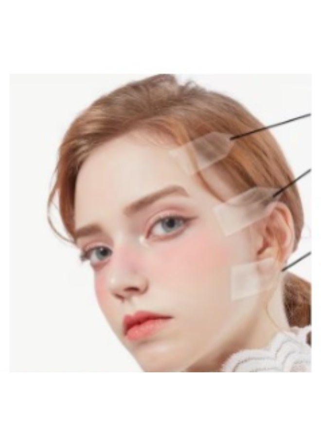 zoba Ultra-thin, invisible face strip with elastic thread for skin tightening; provides instantly firmer skin; reusable and fragrance-free. - 18 strips - Image 2