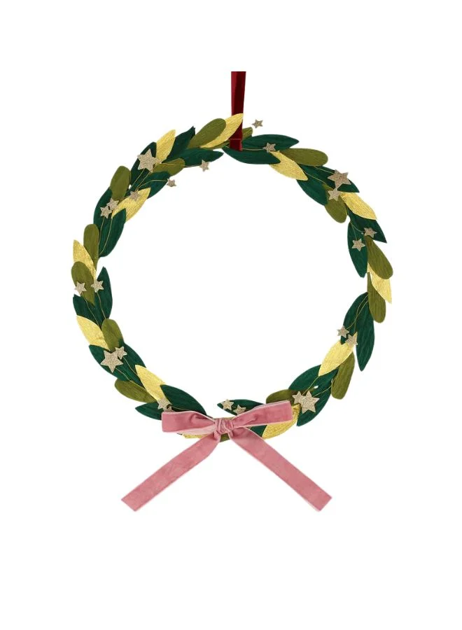 ميري ميري Paper Leaf & Star Wreath