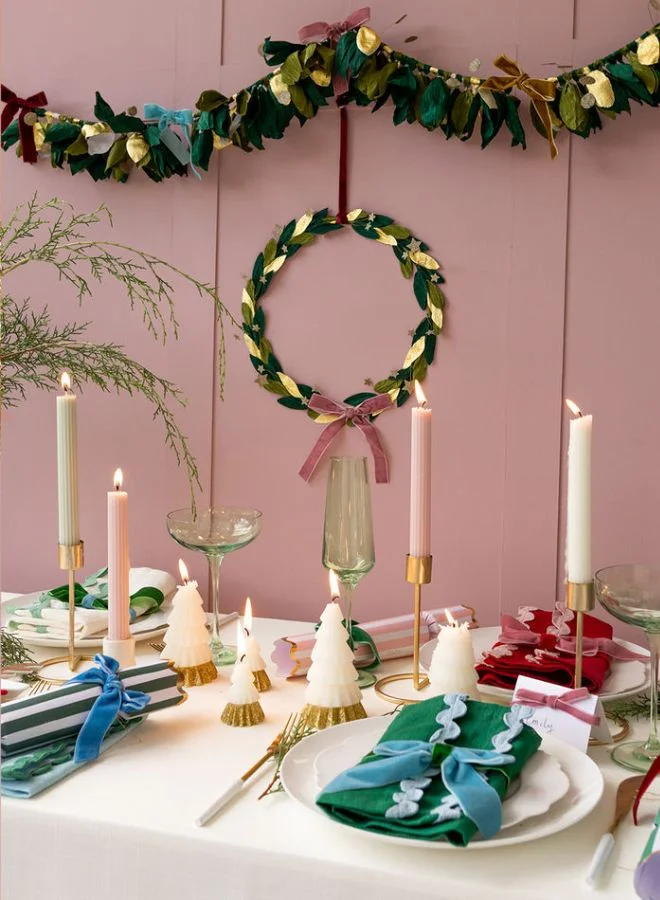 ميري ميري Paper Leaf & Star Wreath