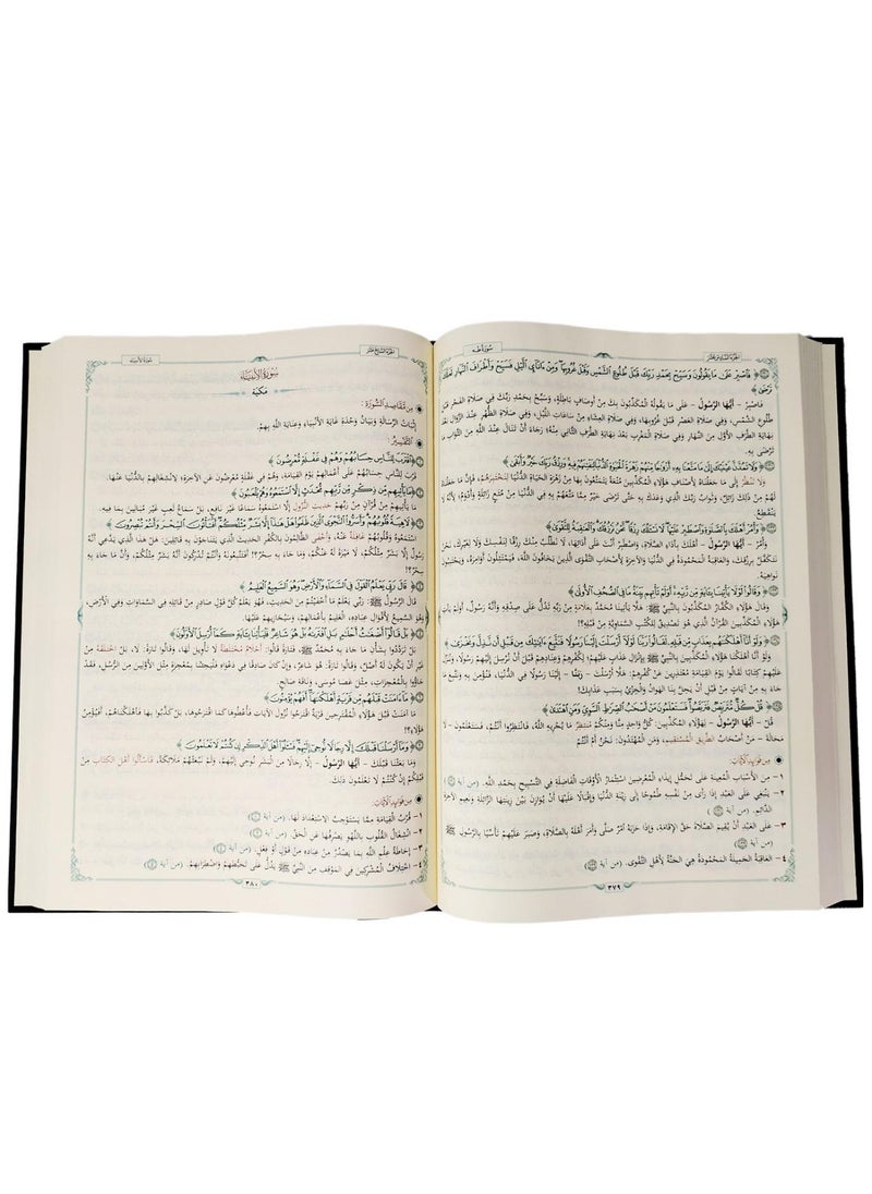 almukhtasar fi tafsir alquran alkarim Verse and interpretation, medium size, 14 x 20  - Image 2