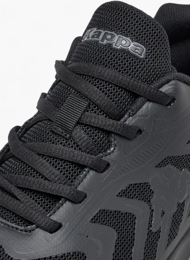 Kappa Men's Logo Print Sports Shoes with Lace-Up Closure