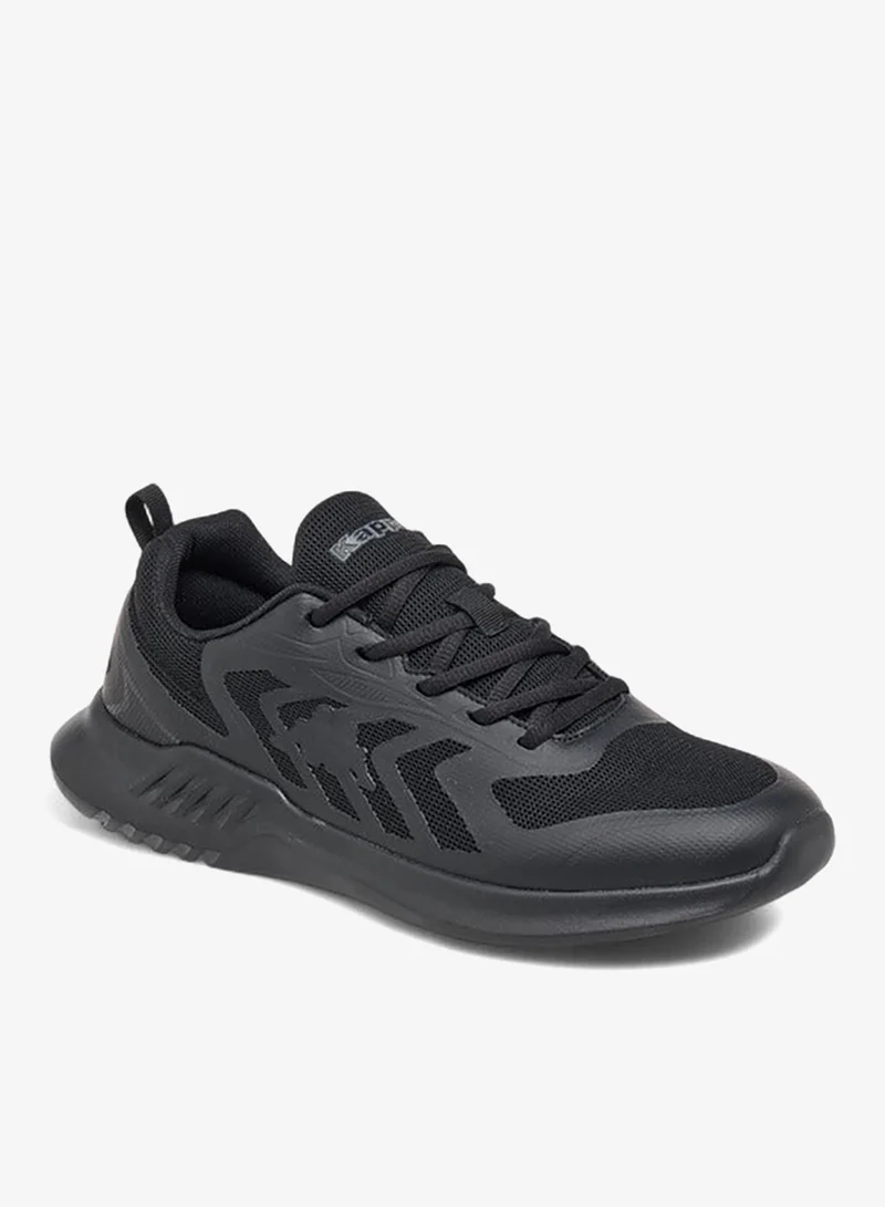 Kappa Men's Logo Print Sports Shoes with Lace-Up Closure