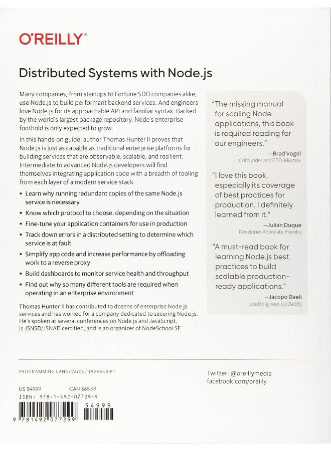 الأنظمة الموزعة باستخدام Node.js: بناء خدمات خلفية جاهزة للمؤسسات - Image 2