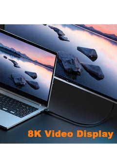 Peachjoy Short USB C to USB C Cable, 1.5FT USB 3.2 Gen 2 USB C Cable Short, 20Gbps Data Transfer & 100W PD Type C to Type C Fast Charger Cable Support 8K@60Hz Video for Thunderbolt3，MacBook Pro.  - Image 4
