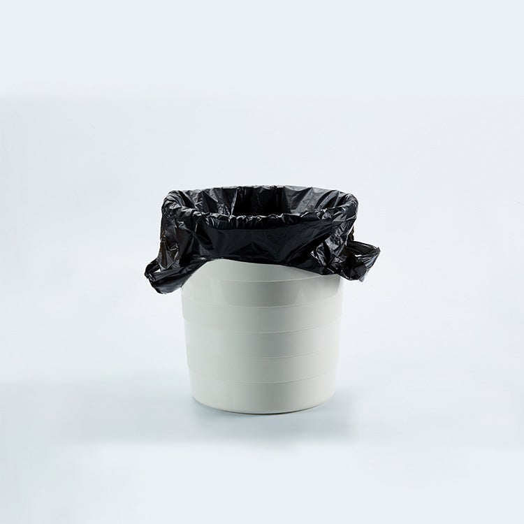 Wing Era Black Portable Garbage Bag Household Large Thick Kitchen Vest Plastic Bag Manufacturers - Image 5