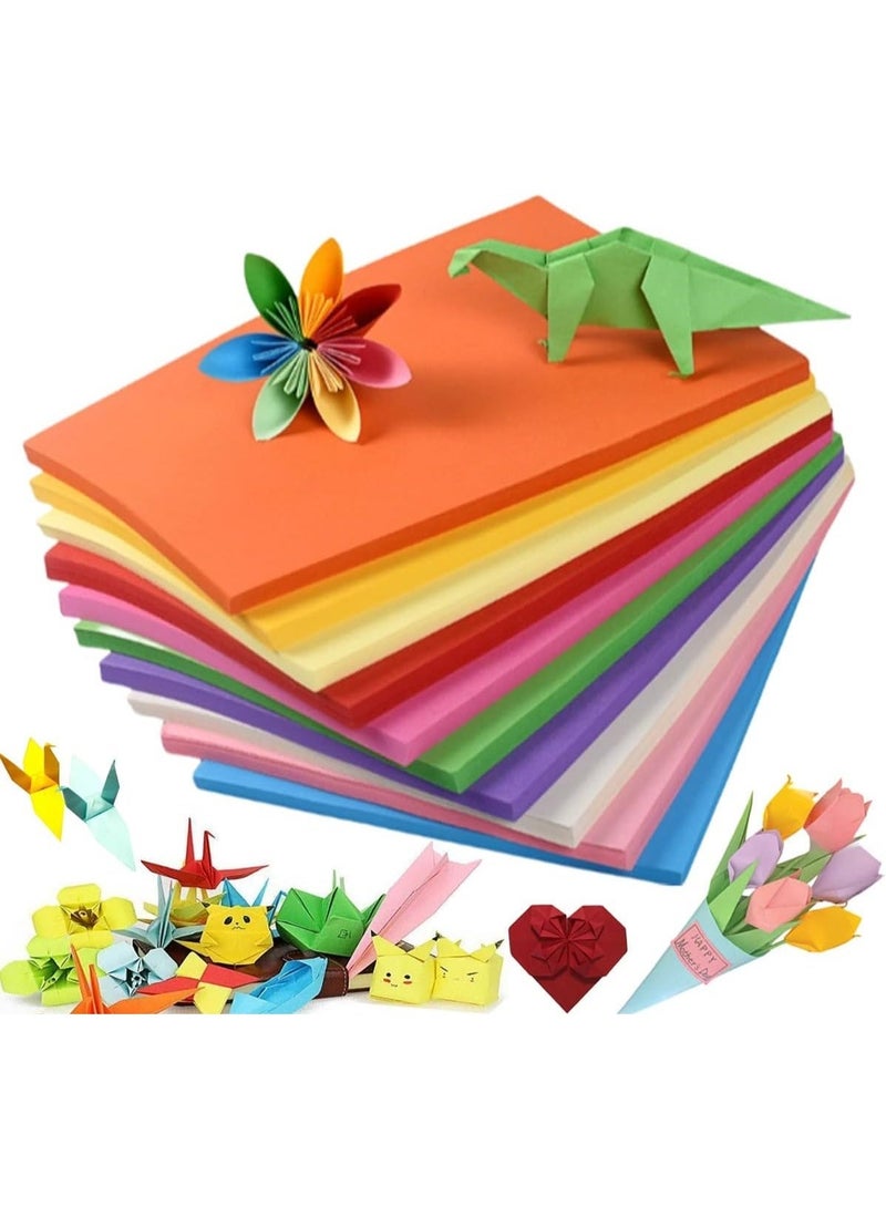 Premium A4 Colored Paper – 250 Sheets, 10 Bright Assorted Colors, 180 GSM Craft Paper for School, Office & DIY Projects | Smooth, Thick, Tear-Resistant Cardstock for Arts & Origami - Image 1