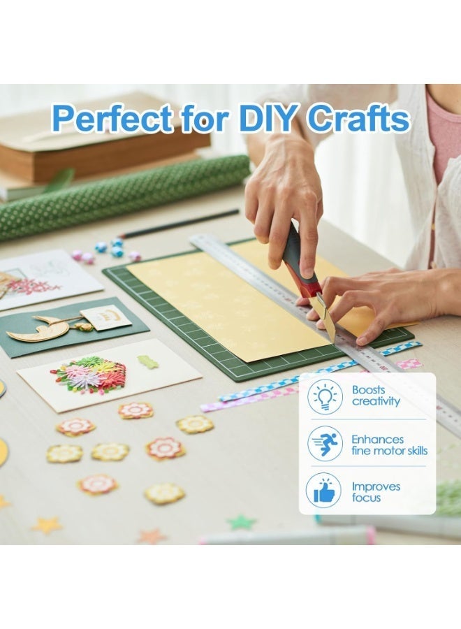 Premium A4 Colored Paper – 250 Sheets, 10 Bright Assorted Colors, 180 GSM Craft Paper for School, Office & DIY Projects | Smooth, Thick, Tear-Resistant Cardstock for Arts & Origami - Image 5