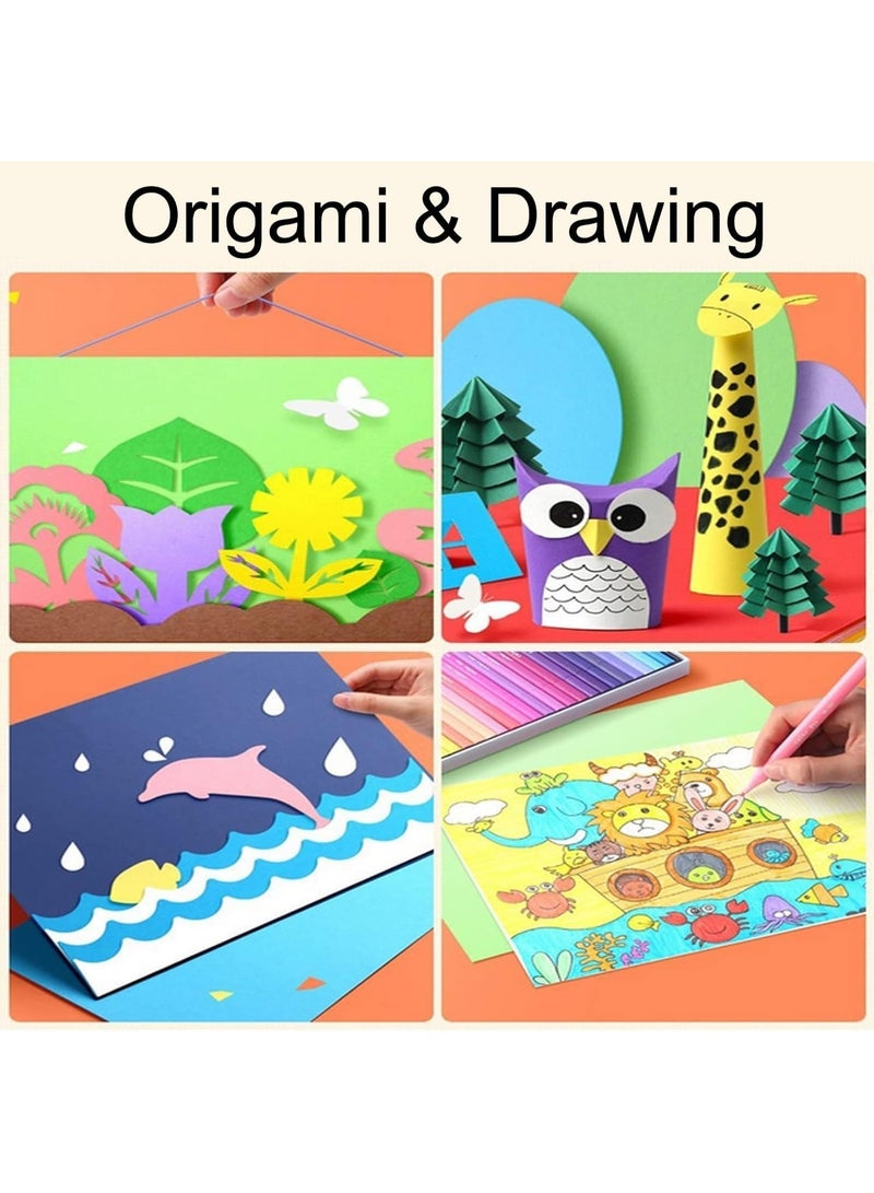 Premium A4 Colored Paper – 250 Sheets, 10 Bright Assorted Colors, 180 GSM Craft Paper for School, Office & DIY Projects | Smooth, Thick, Tear-Resistant Cardstock for Arts & Origami - Image 4