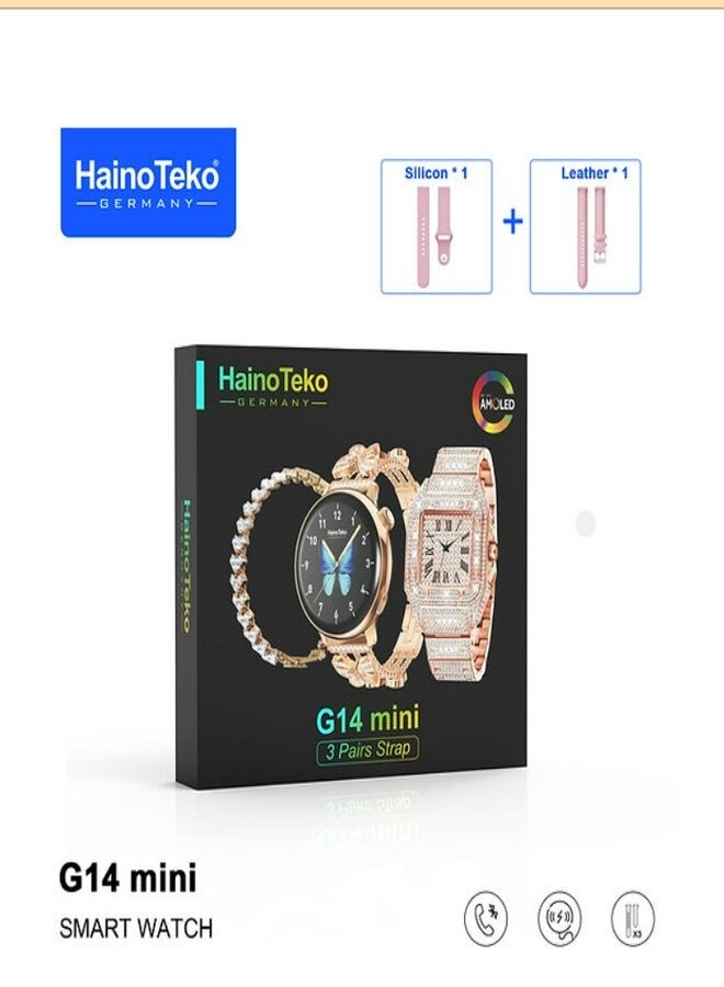 Haino Teko Germany RW-19 Smart Watch With Bracelet Combo - Image 5