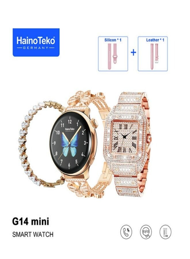 Haino Teko Germany RW-19 Smart Watch With Bracelet Combo - Image 1