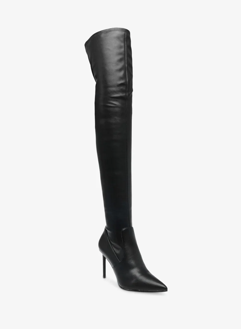 ستيف مادن Steve madden late night black women's boots