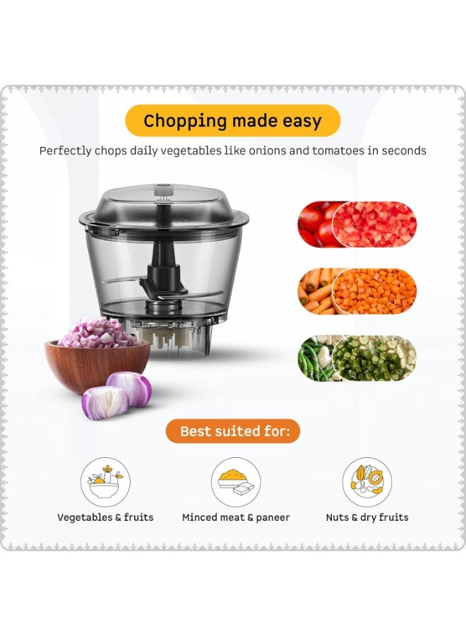 Atomberg Zenova Special Edition Mixer Grinder | Unique Coarse Mode for Silbatta-like Texture | BLDC Motor | Safety Features | 4 Jars including Chopper | Hands-Free Operation | Heritage Brass-Red Wine - Image 2