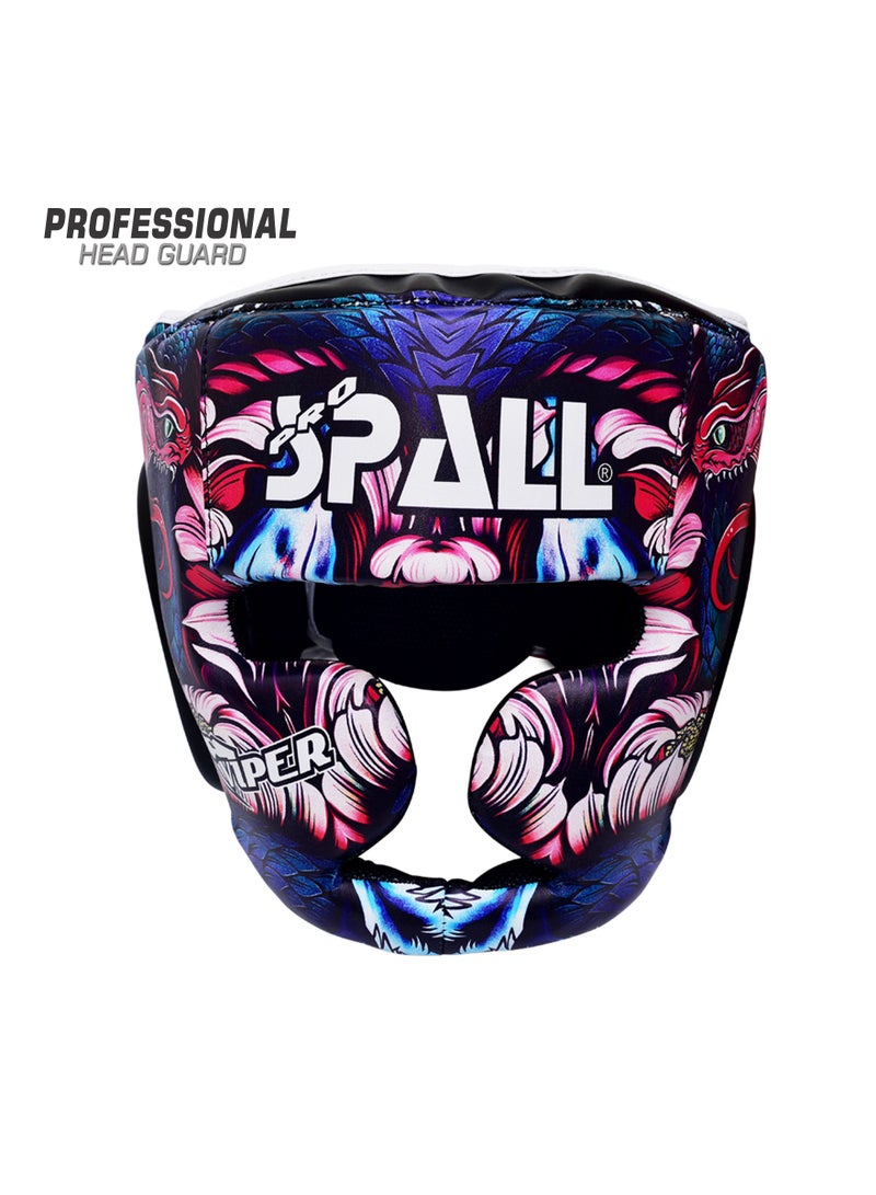 Spall Boxing Head Guard For Mma Training Equipment For Protection Perfectly Fit For Men Women Boys Girls Boxing Gear Gym Training Club Class Body Build Fighting Head Gear - Image 2