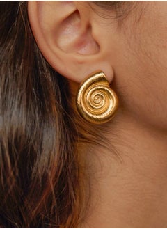 Elegant Gold Plated Hoop Earrings For Women
