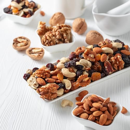 Yupik Raw Mix Nuts, 1 lb, Premium Natural Mixed Nuts with Almonds, Walnuts, Pistachios, Cashews, and Brazil Nuts, Healthy Snack,Brown, Pack of 1 - Image 5