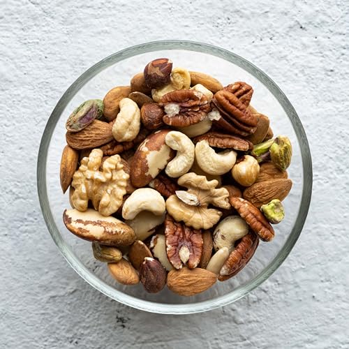 Yupik Raw Mix Nuts, 1 lb, Premium Natural Mixed Nuts with Almonds, Walnuts, Pistachios, Cashews, and Brazil Nuts, Healthy Snack,Brown, Pack of 1 - Image 4