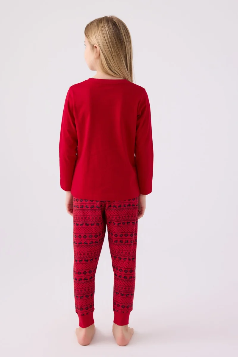 ارنيتا Girls Long Sleeve Pajama Set AR3106 Red