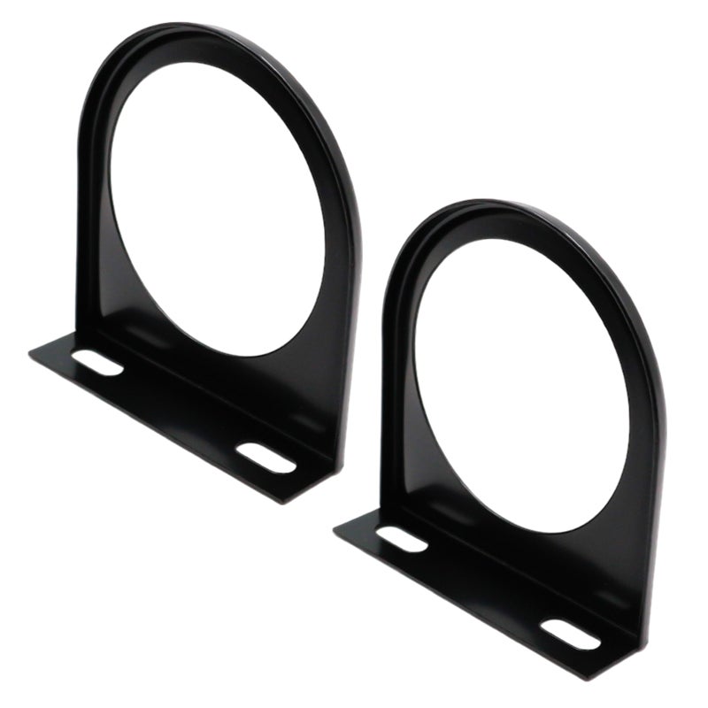 2pcs Single Gauge Mounting Bracket Pod, 52mm Car Dashboard Meter Holder, Vehicle Instrument Panel Pod for Auto Interior Black - Image 5