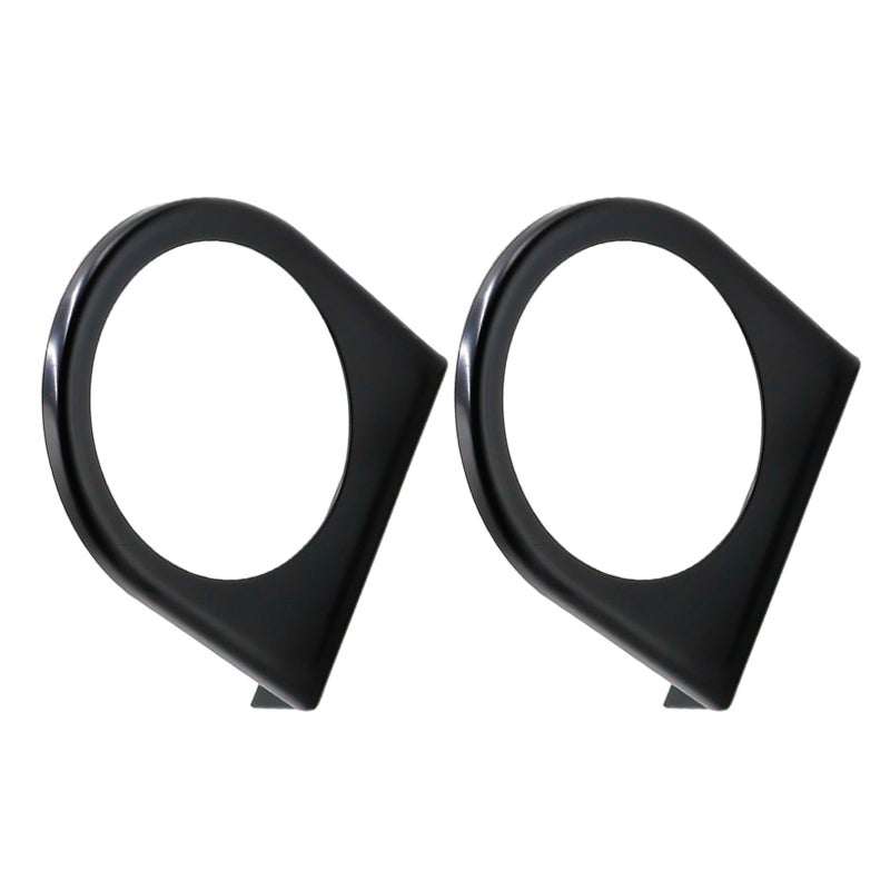2pcs Single Gauge Mounting Bracket Pod, 52mm Car Dashboard Meter Holder, Vehicle Instrument Panel Pod for Auto Interior Black - Image 1