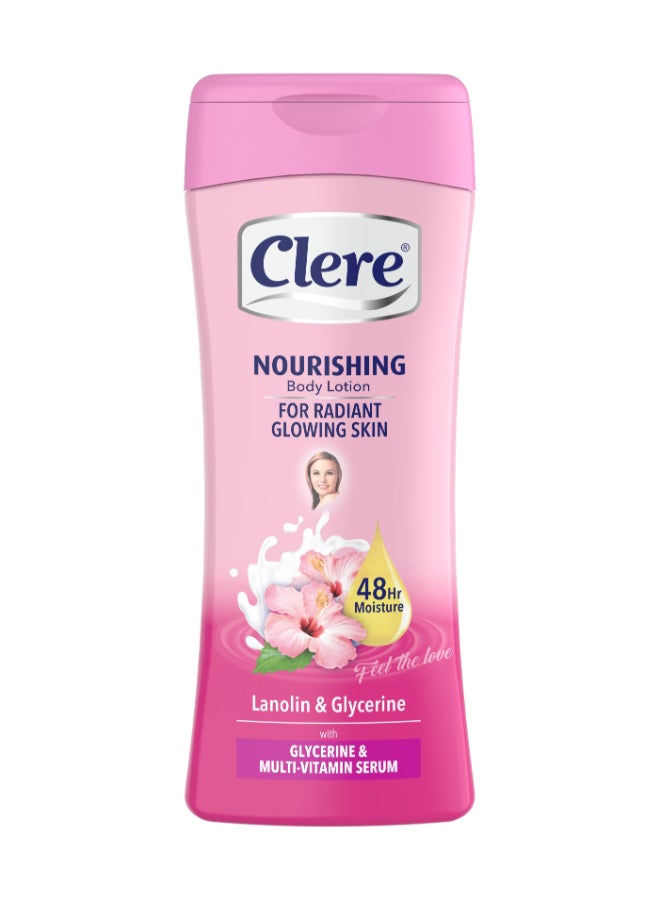 كلير لوشن الجسم كلير لانولين وجليسرين 400 مل (C15) – مرطب ومغذي للبشرة بعمق