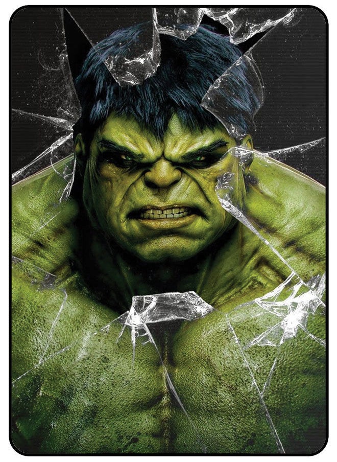 AMINA ALSHEBLI Protective Case Cover For Apple iPad Pro 12.9 Inch (2018) Angry Hulk  - Image 1