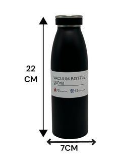 QSHOP QSHOP® Premium Thermos Water Bottle (500ml), High Quality Drinking Bottle, Keeps Drinks Hot and Cold, Perfect for Kids, Vacuum Insulated, Dishwasher Safe  - Image 4
