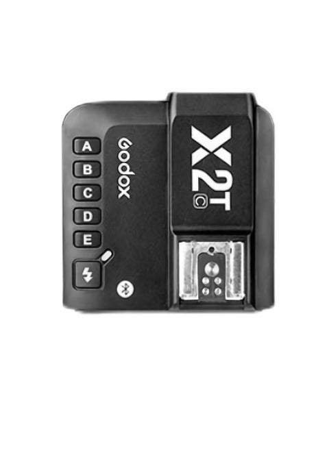 Wireless Flash Trigger, High Speed Flasher Trigger With 5 Dedicated Group Button And 3 Function Button, Bluetooth Connection Portable Camera Flash Control Device, (1pc, X2TC For Canon Camera)