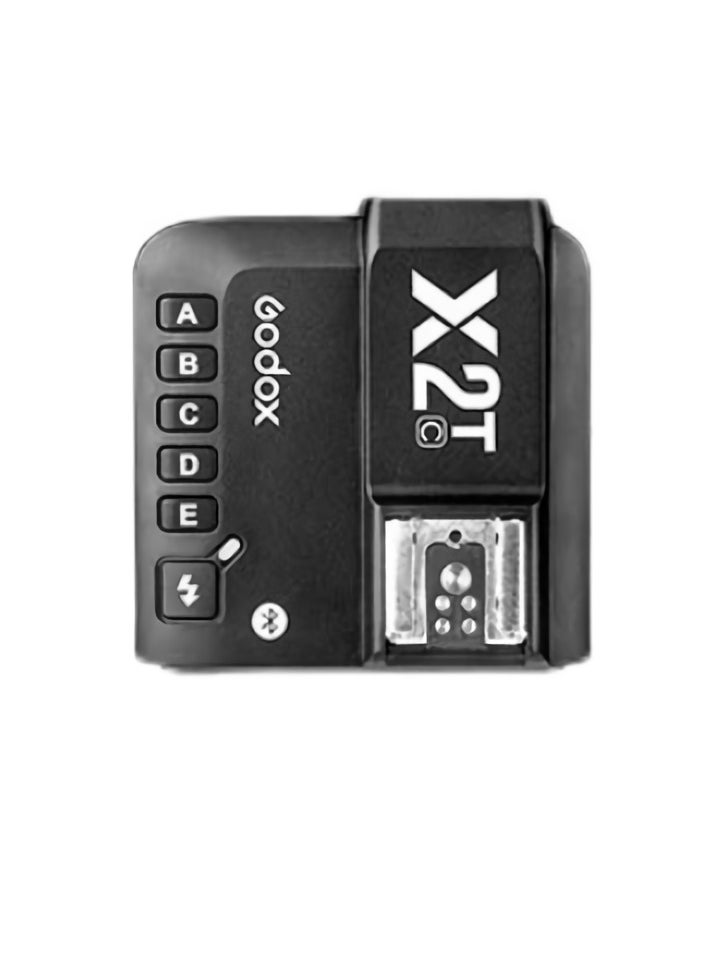 Godox Wireless Flash Trigger, High Speed Flasher Trigger With 5 Dedicated Group Button And 3 Function Button, Bluetooth Connection Portable Camera Flash Control Device, (1pc, X2TC For Canon Camera)  - Image 1