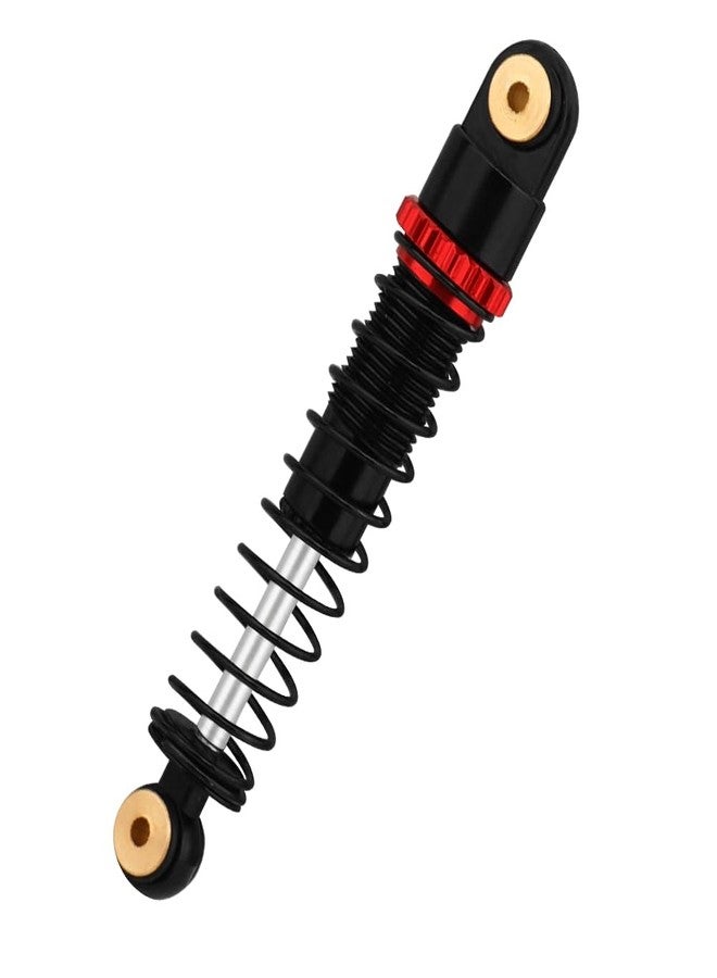 Pothyes Aluminum Long or Regular Threaded Shock Adjustable Absorber Oil Damper for Axial SCX24 FMS FCX24M AX24 1/24 RC Crawler Car Upgrade Parts (Black, 40mm) - Image 4