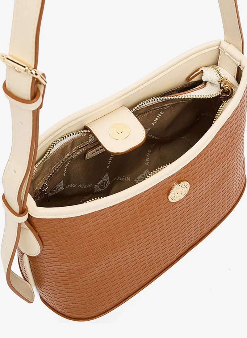 Anne Klein  Textured PU Crossbody Bag for Women | Best Price UAE