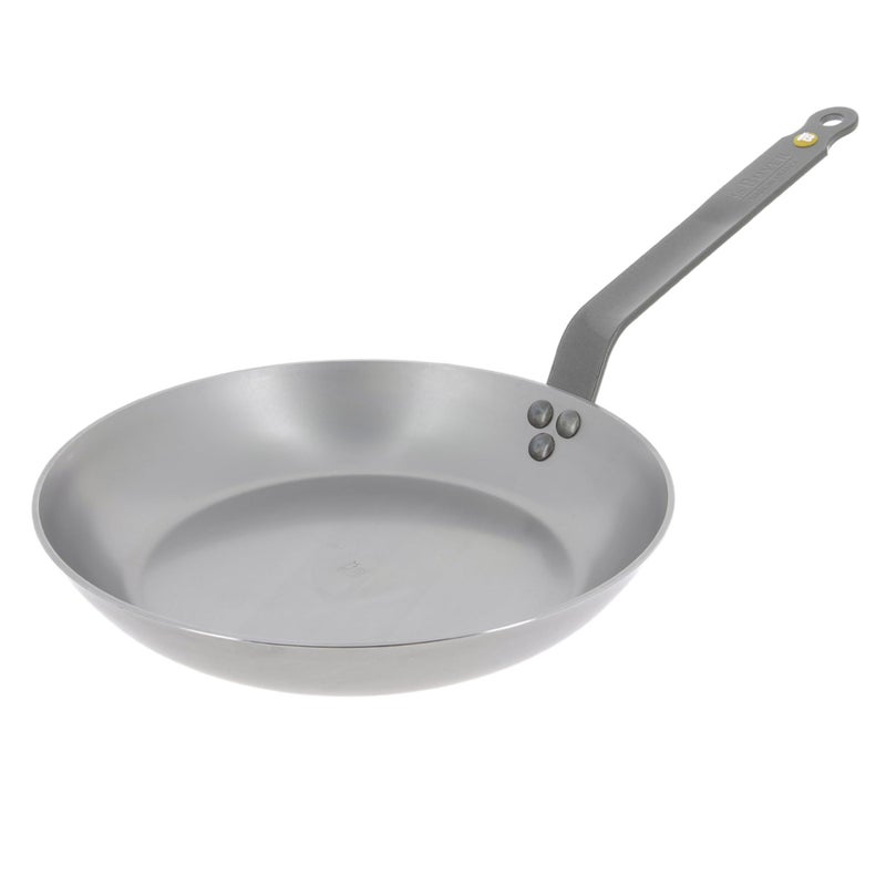De Buyer MINERAL B Carbon Steel Fry Pan - 9.5â€ Diameter, 6.9â€ Cooking Surface - Ideal for Searing, Sauteing & Reheating - PFAS, PFOA & PFOS Free - Made in France - Image 1