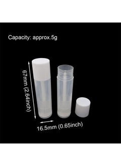 HONBAY 30PCS 5g Clear Empty Lip Balm Containers Empty Tubes  - Image 3