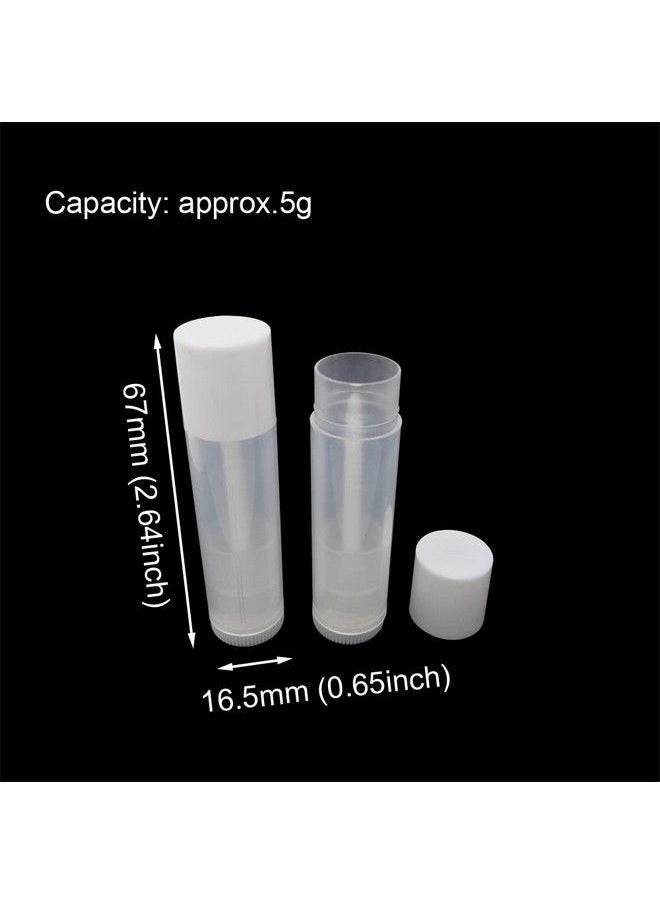 HONBAY - 30PCS 5g Clear Empty Lip Balm Containers Empty Tubes - Image 1