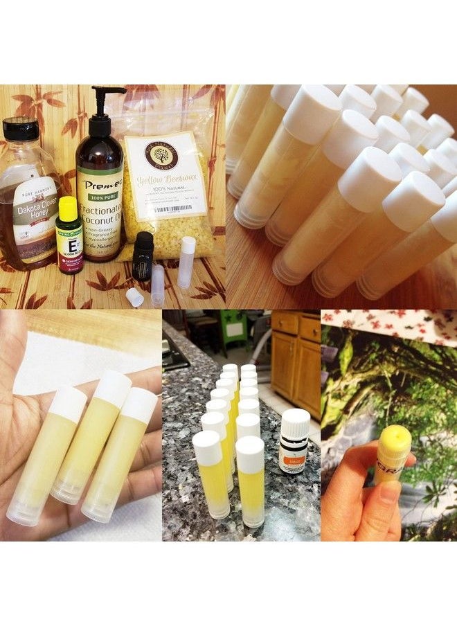 HONBAY - 30PCS 5g Clear Empty Lip Balm Containers Empty Tubes - Image 1