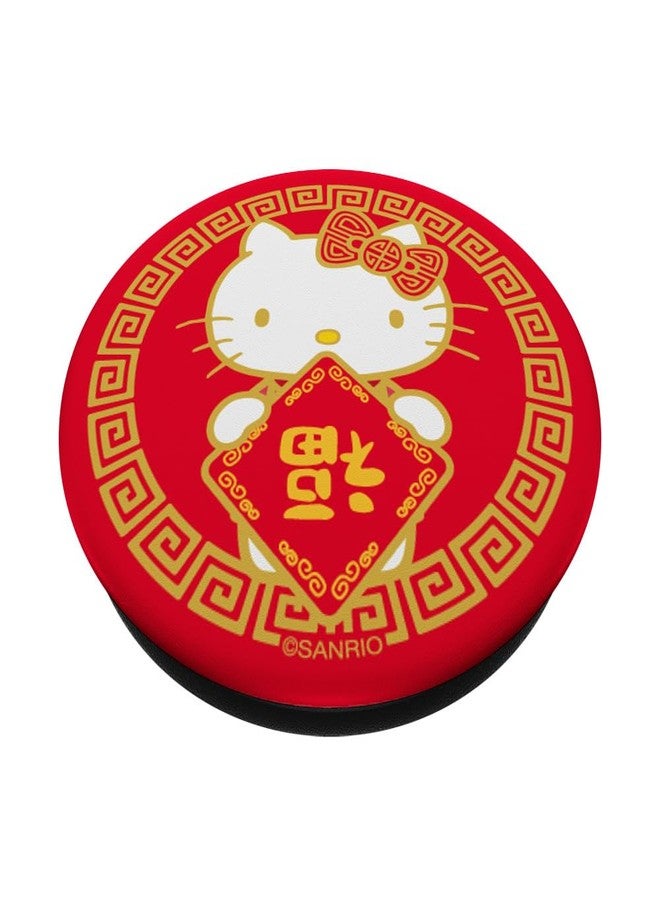 Hello Kitty Good Luck Lunar New Year PopSockets Adhesive PopGrip - Image 2
