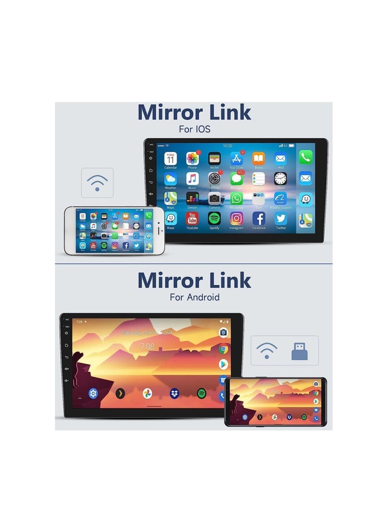 SHEZA STAR Android Car Stereo for Toyota Camry 2006 2007 2008 2009 2010 2011 1GB RAM 32GB ROM MirrorLink WiFi BT, 9 Inch IPS Touch Screen with Backup Camera Included - Image 2