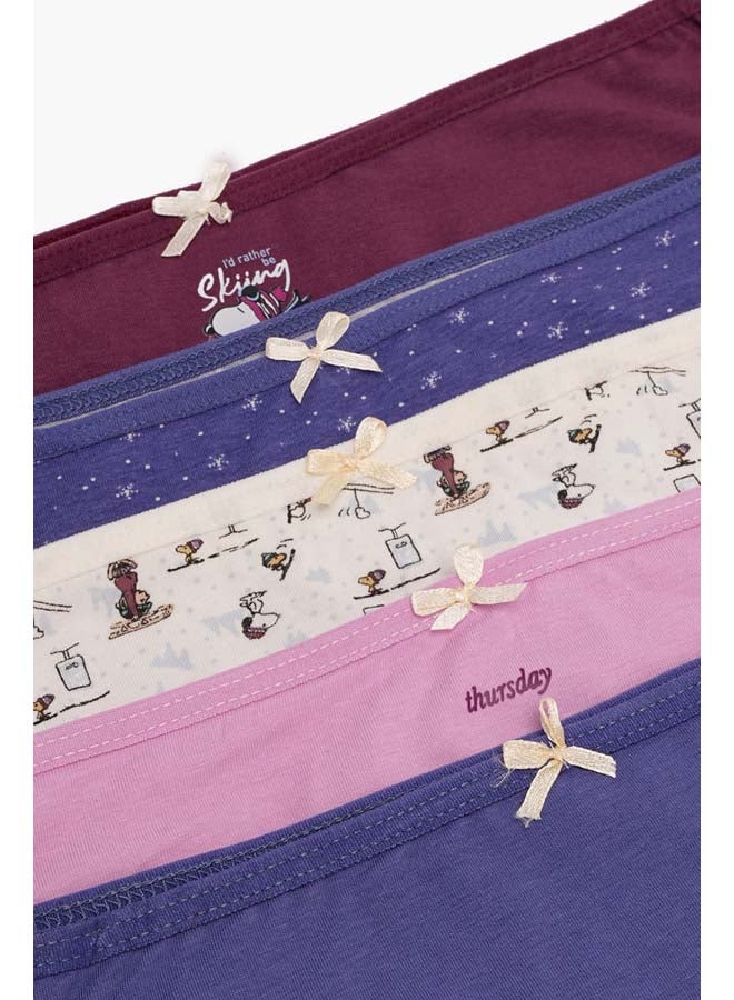 Carina Pack of 5 Colored Bikini Panties - Image 3
