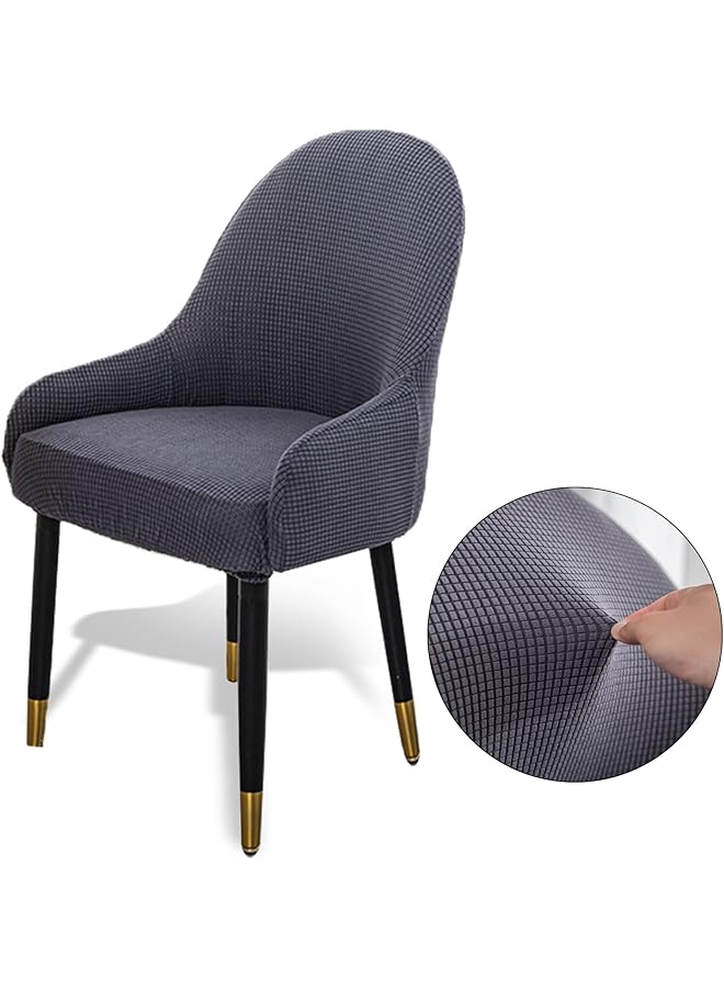 The Bros Chair Covers for Dining Room Set of 4， Stretch Removable Washable Chair Slipcovers for Dining Room, Restaurant, Kitchen, Party - Image 1