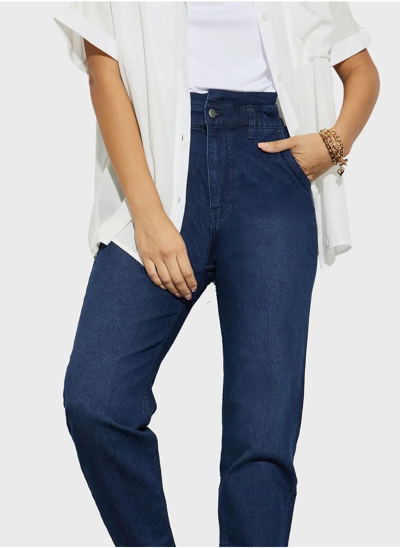 Styli High Waist Jeans