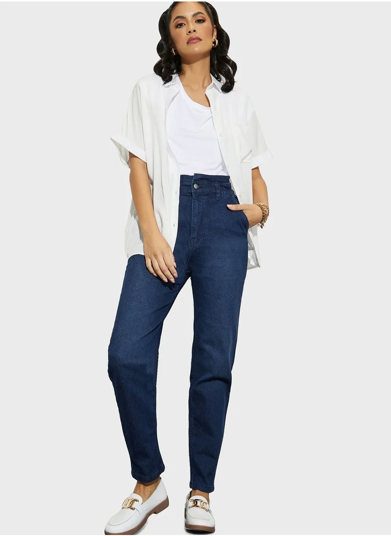 Styli High Waist Jeans
