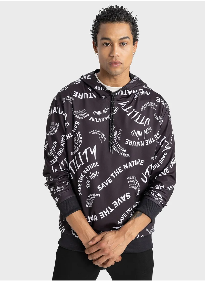 ديفاكتو Man Standart Fit Sweat Shirt
