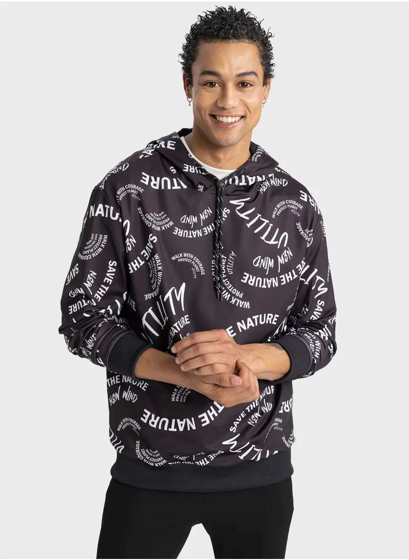ديفاكتو Man Standart Fit Sweat Shirt