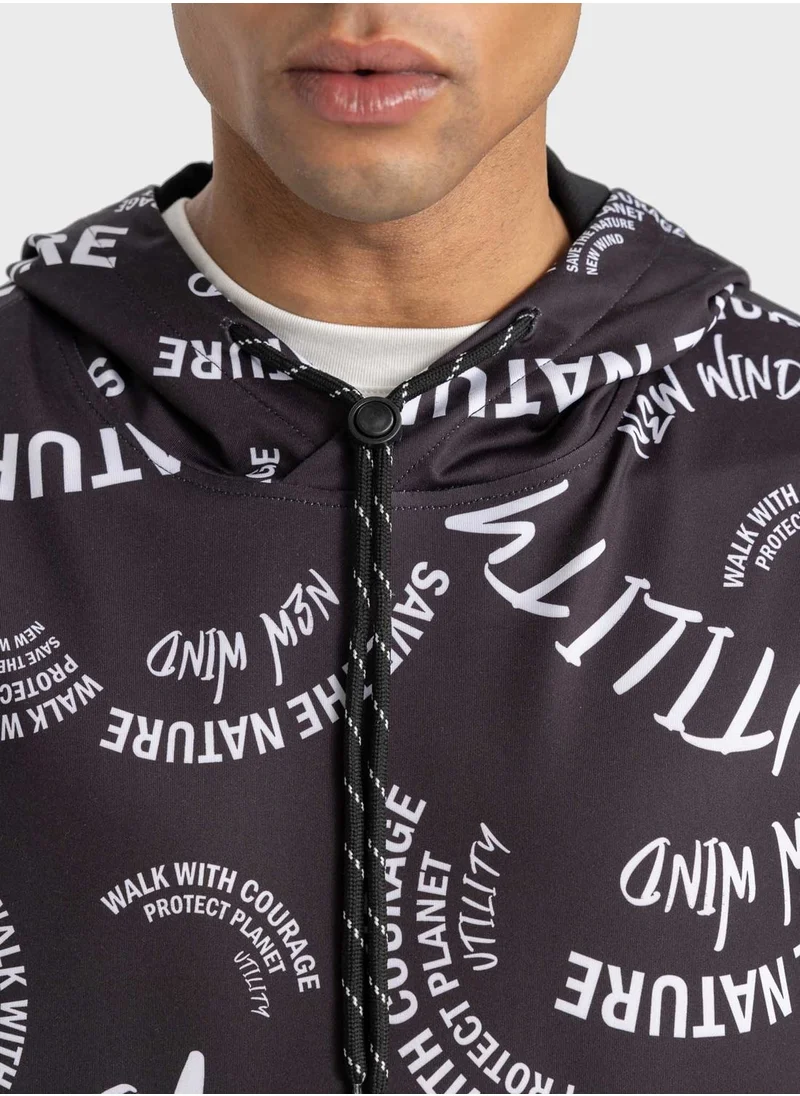 ديفاكتو Man Standart Fit Sweat Shirt