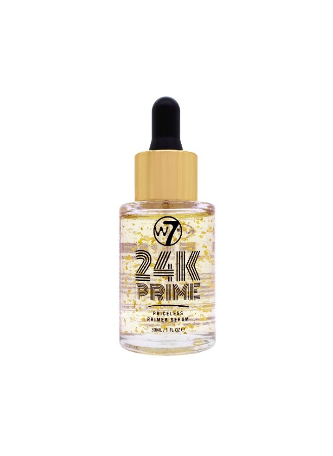 W7 Cosmetics 24K Prime Priceless Primer Serum  - Image 1