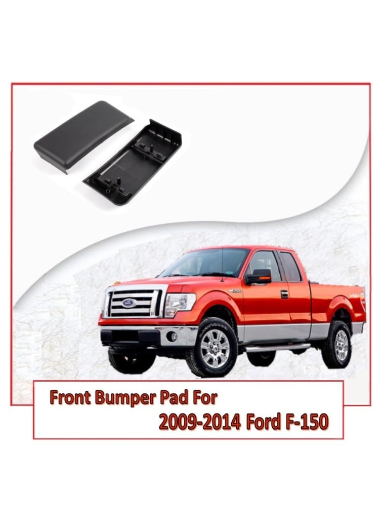 KISSUN Front Bumper Guard Pad Compatible With Ford 2009-2014 F150 Cover Trim F-150 Insert Cap Set (Left & Right) - Image 2
