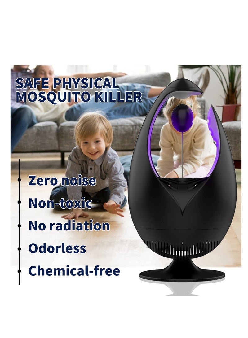 KASTWAVE مصيدة البعوض، مصيدة ذباب الفاكهة مع ضوء UV، قاتل البعوض الكهربائي الداخلي للعث، ذباب المجاري والحشرات، مصيدة الذباب، غير سامة، جهاز صيد الحشرات آمن للأطفال والحوامل - Image 5