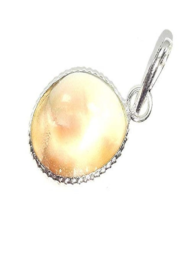 CA AGATE Gomti Chakra Round Pendant Necklace Healing Crystals Pendant - Image 1